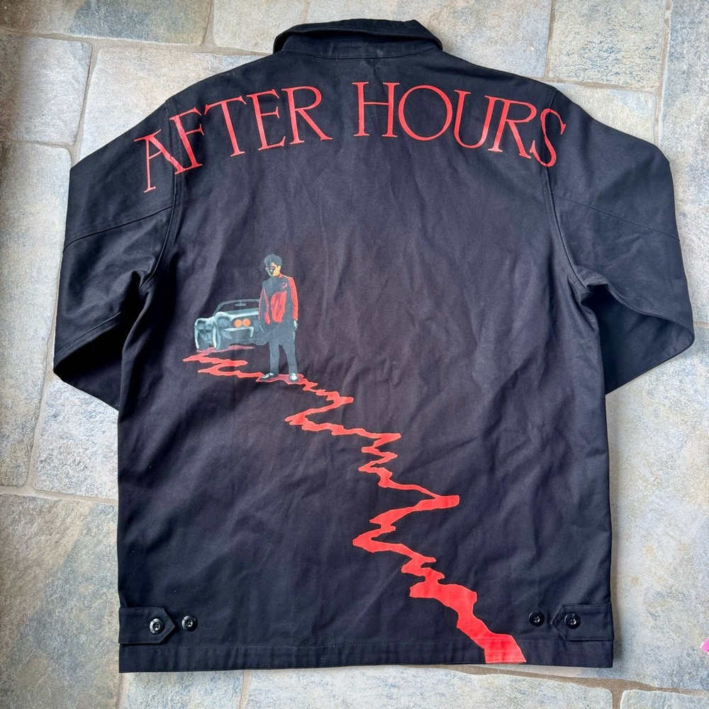 The Weeknd x XO Escape LA After Hours Tour Work Jacket Men’s‎ XXL